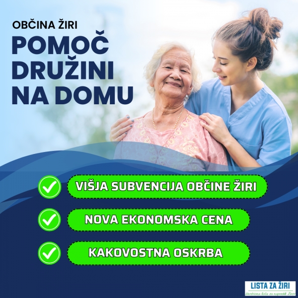 CSS &Scaron;KOFJA LOKA  - POMOČ NA DOMU
